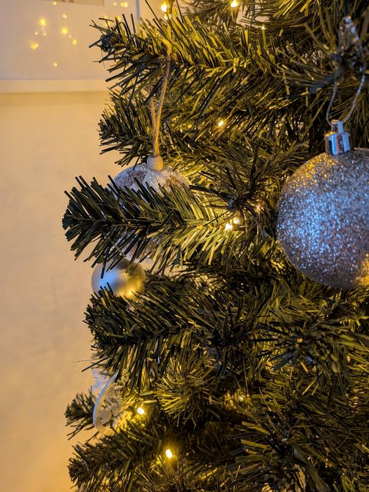 Árvore natal 180cm com luzes