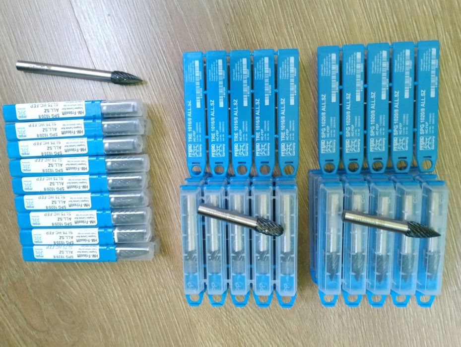 Frezy do metalu pilniki trzpieniowe 6/8 mm Pferd niemieckie