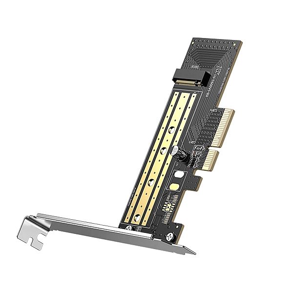Ugreen karta rozszerzeń adapter dysku M.2 NVMe SATA (M, M+B key) PCIe