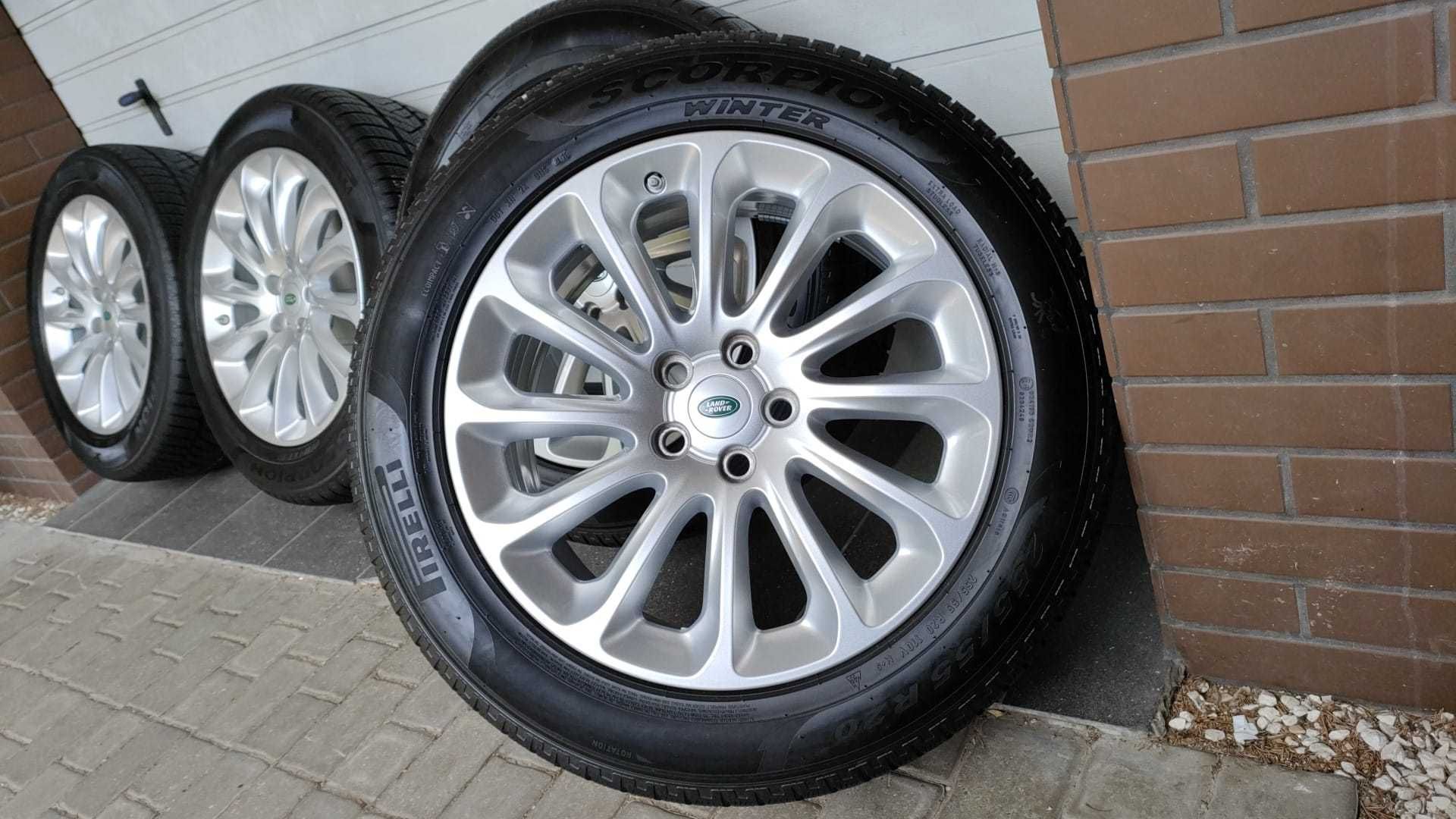 Koła Land Rover 20'' 5x120 opony zimowe 255/55/20 TPMS OL1088