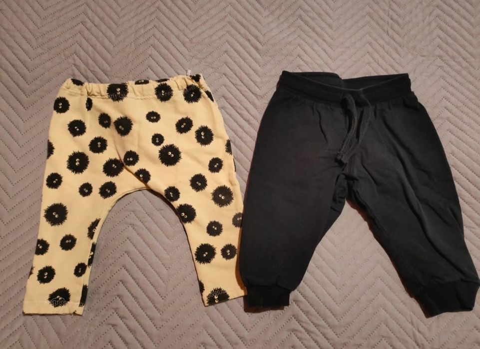 Spodnie dresowe 74 H&M