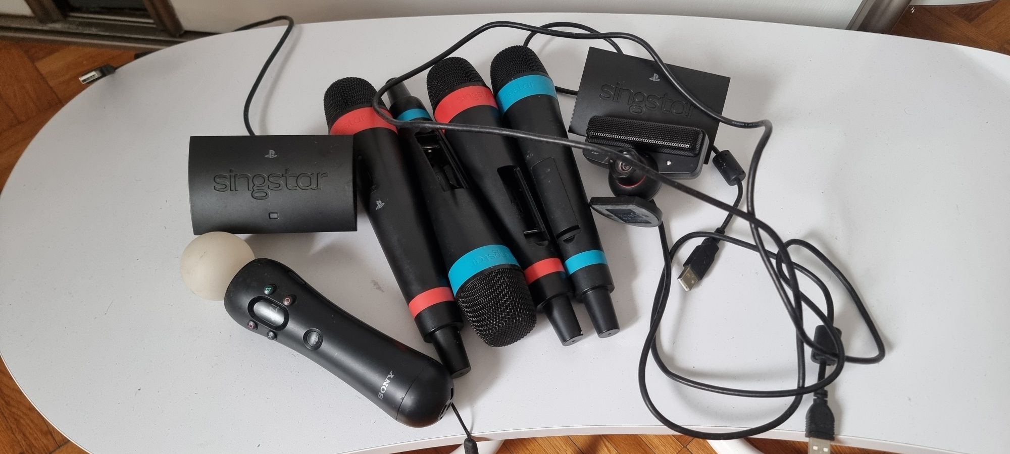 Kontroler move, kamera, 4 mikrofony