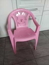 Дитячий рожевий стілець