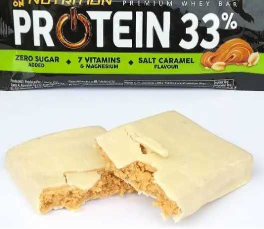 Protein 33 батончик протеїновий без цукру від Go On Nutrition