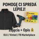 Zrobię zdjęcia i opis do ogłoszeń – OLX, Vinted, FB Marketplace