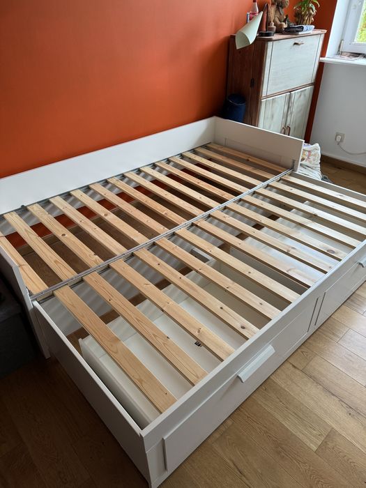 Leżanka Ikea biała