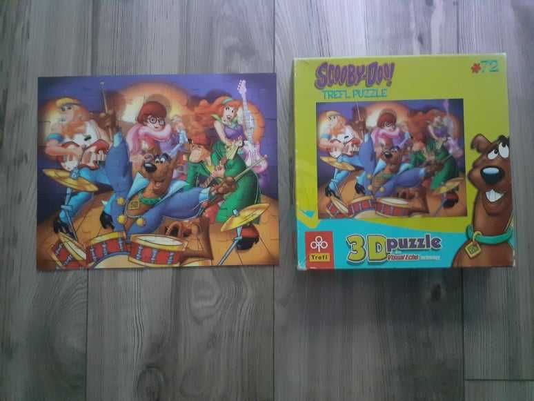 Puzzle  Scooby Doo 3D      .