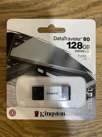 USB Type-C флеш накопитель 128GB Kingston DataTraveler (DT80/128GB)