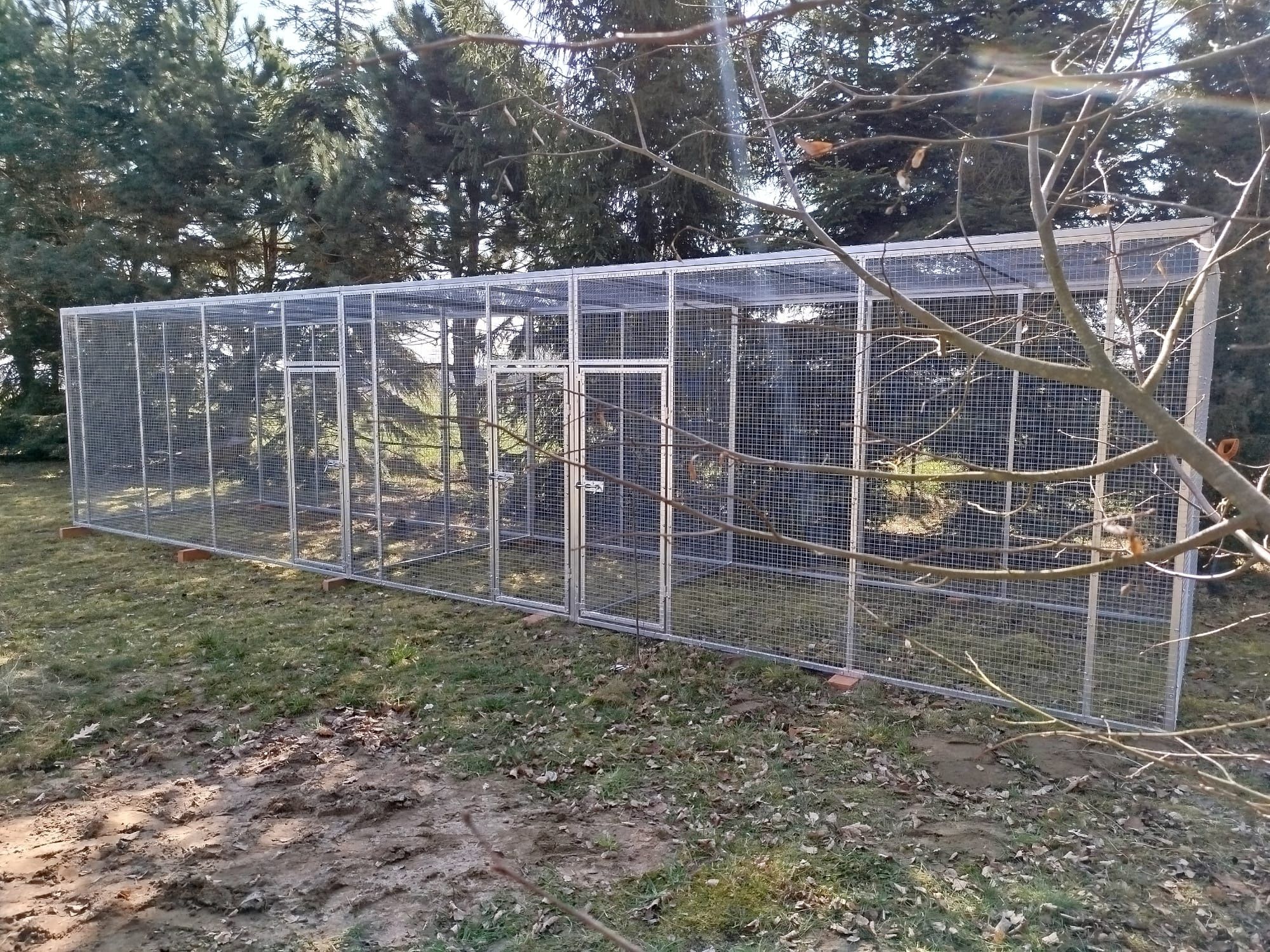 Woliera dla ptaków kota klatka 9x2
