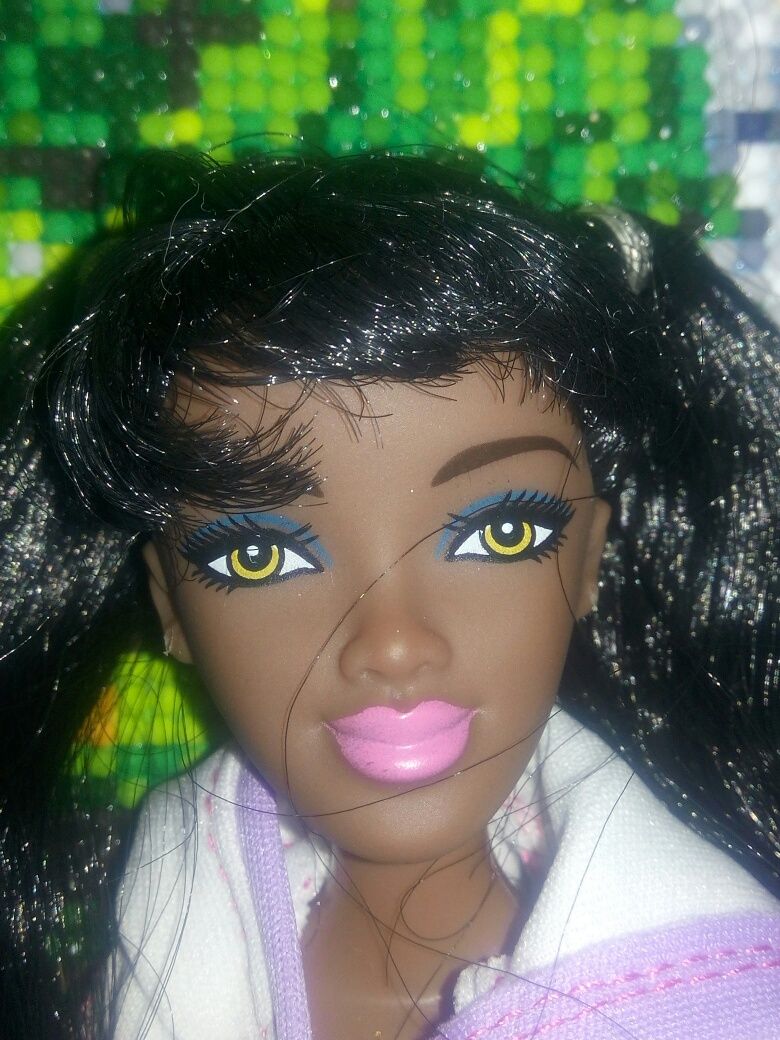 Кукла афро шарнирная