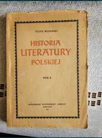 Historia literatury polskiej, tom II, Wojeński