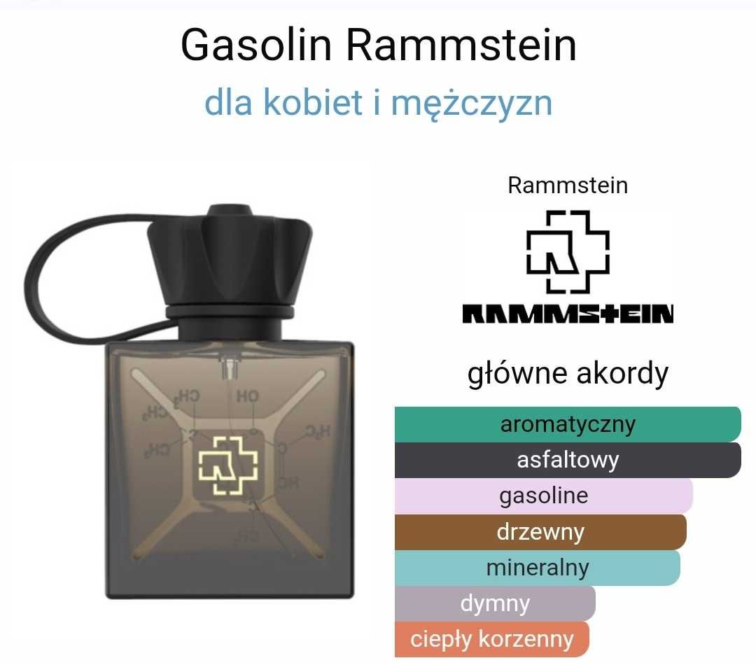 Gasolin Rammstein dla kobiet i mężczyzn