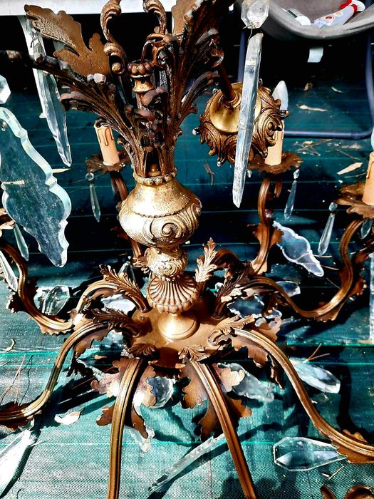 Люстра вінтажна Італійська.