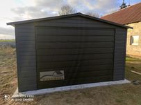 Garaż blaszany grafit/antracyt 4x6, 6x5, 6x6, 7x6, 4x5, 3x5, 9x6, 7x7