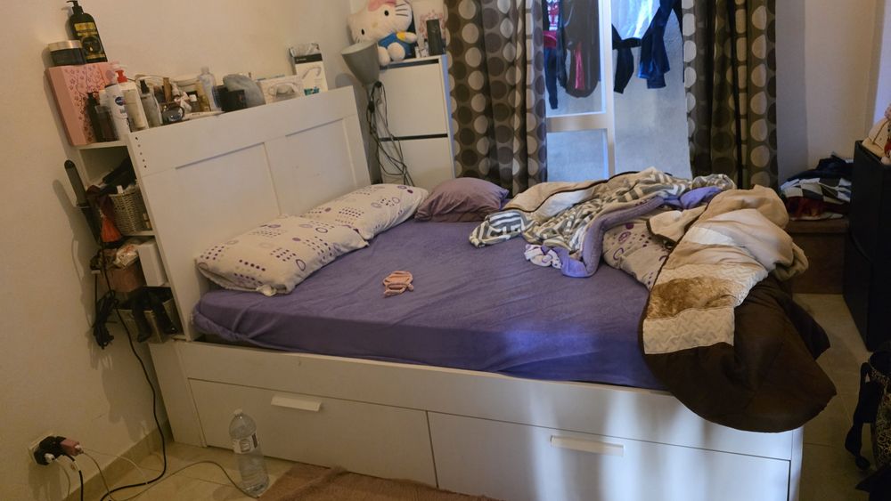 Vendo cama e cabeceira Brimnes do IKEA