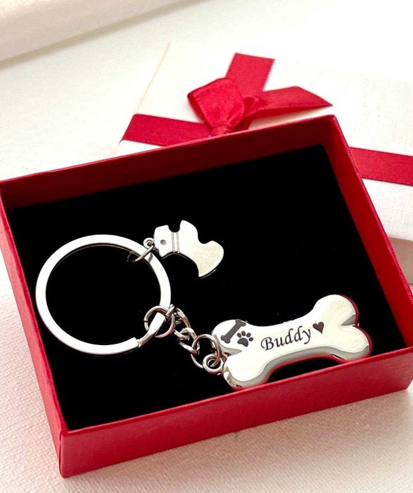 brelok z grawerem dla właścicieli psów prezent psa