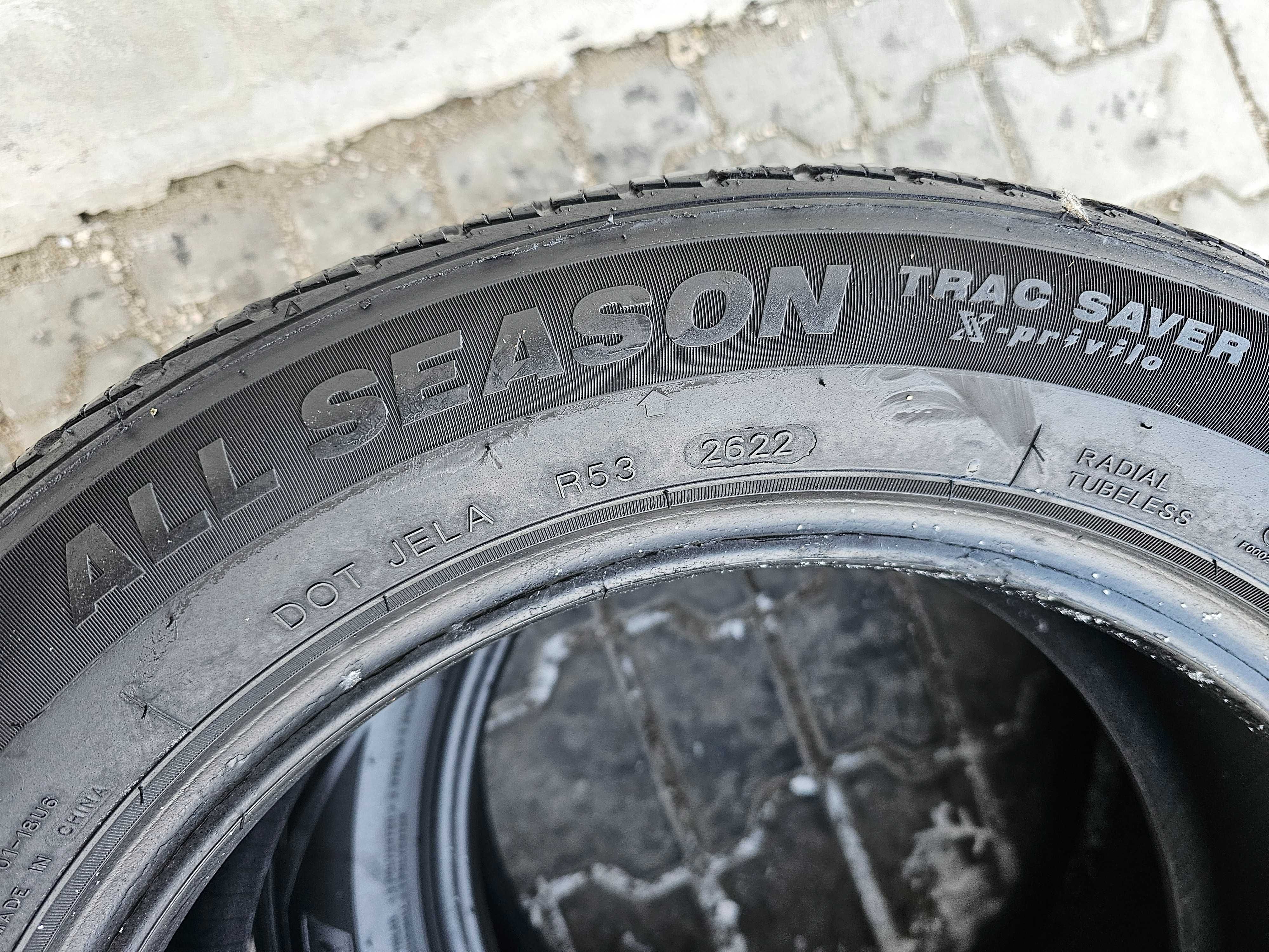 Całoroczne Tracmax 195/55 R15 6mm