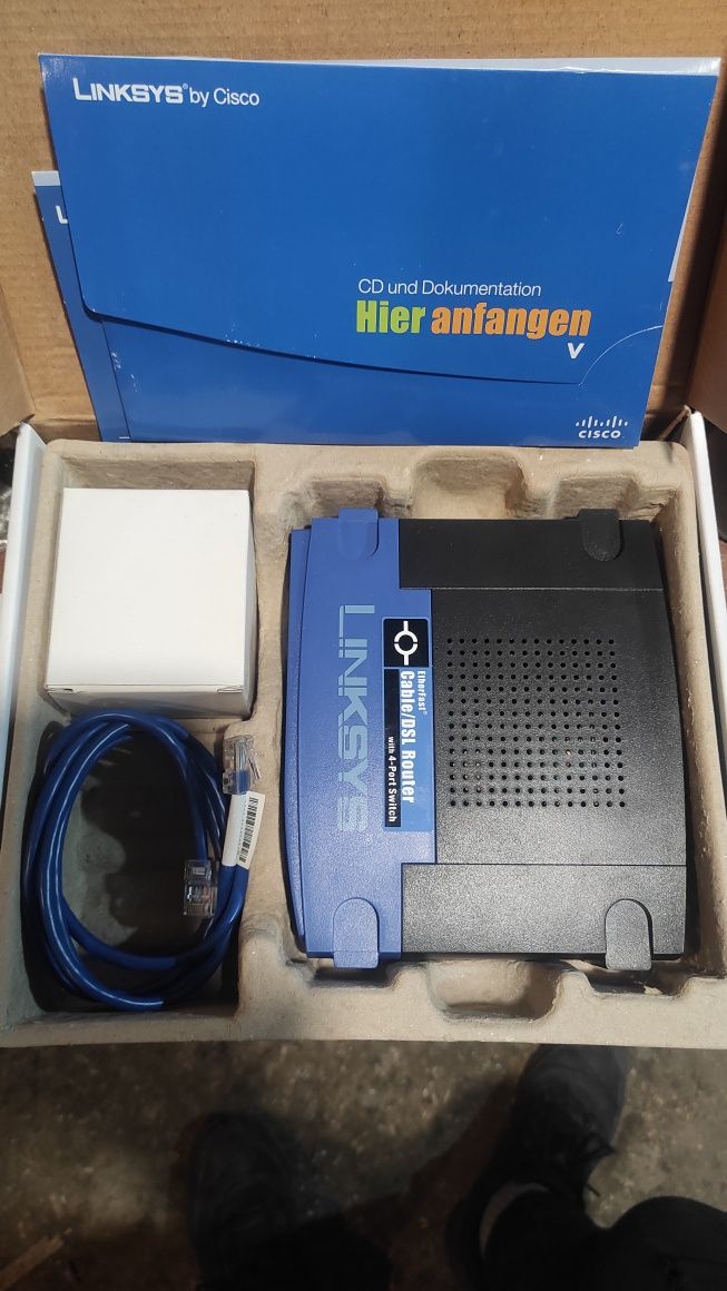 Маршрутизатор LINKSYS BEFSX41 DE