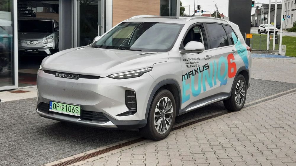 Maxus Euniq 6 Piękny SUV ELektryczNY Maxus EUNIQ 6 DEMO