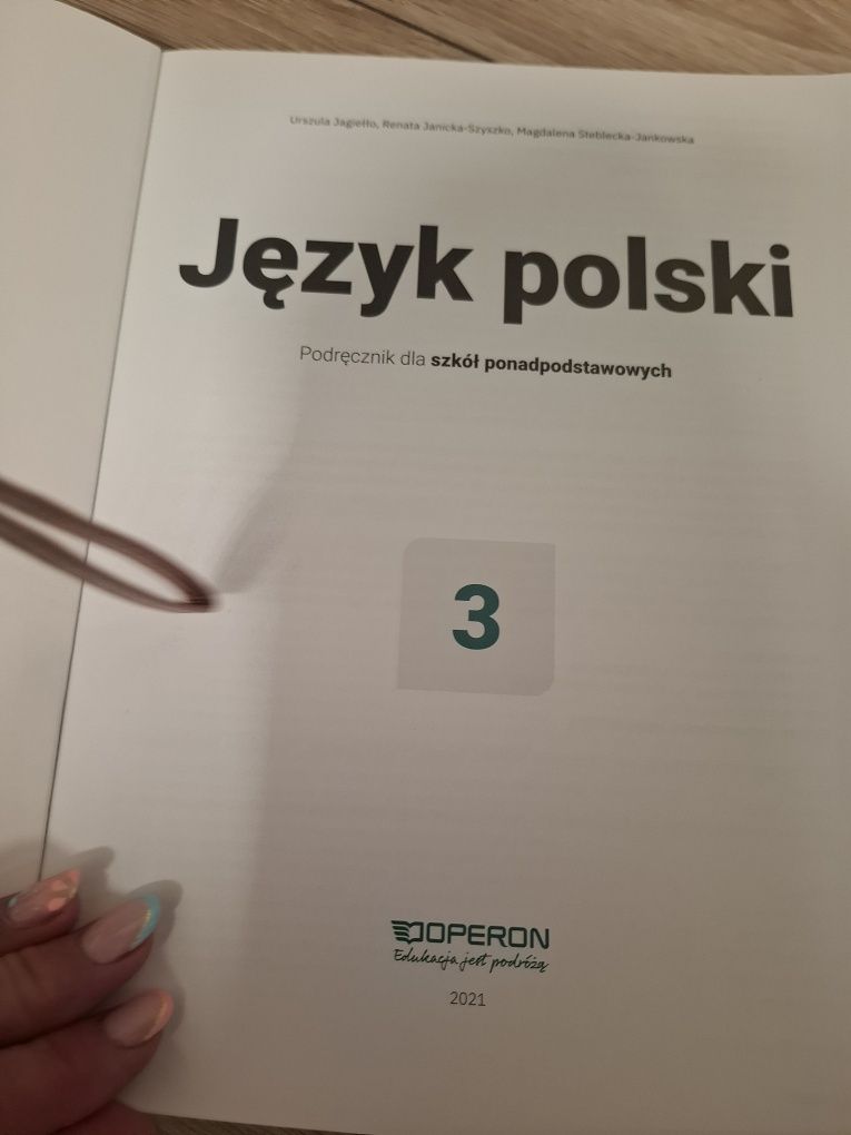 Język polski klasa.3 do liceum i technikum