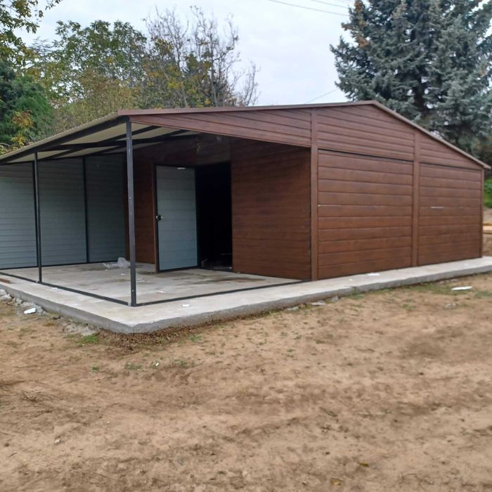 Garaż Blaszany 8x5m,Blaszak ,Garaże Blaszane , Wiata , Hala - ESSTAL*