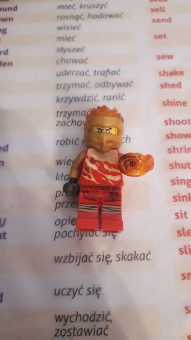 LEGO Ninjago Figurka Kai Kaj Zakazane Spinjitzu