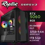 RTX 5060 8GB | RYZEN5 8400F | RAM 32GB DDR4 2X16  | SSD NVME 1TB