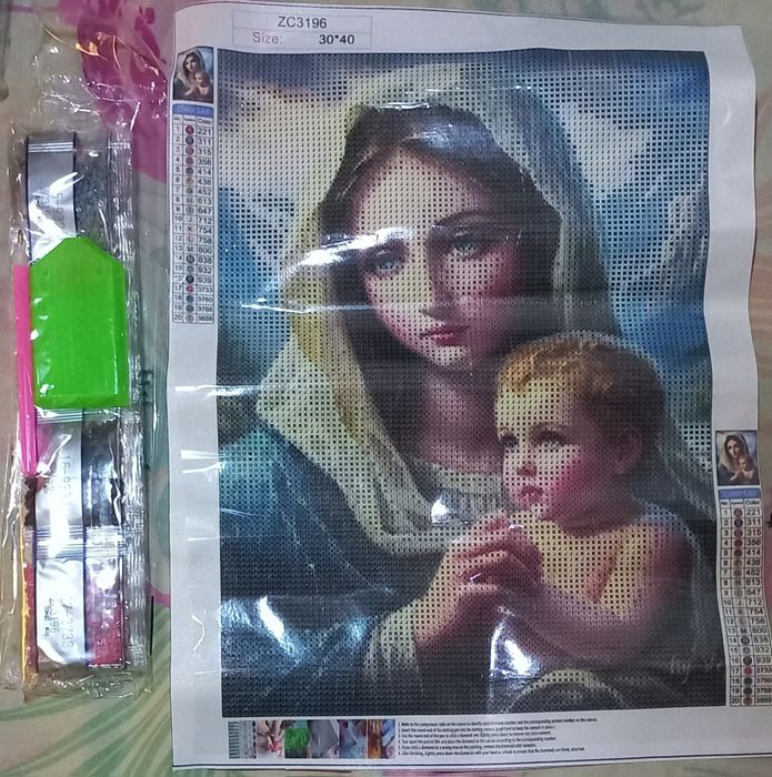 Алмазна мозаїка без підрамника