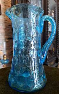 Jarro antigo vidro de sopro