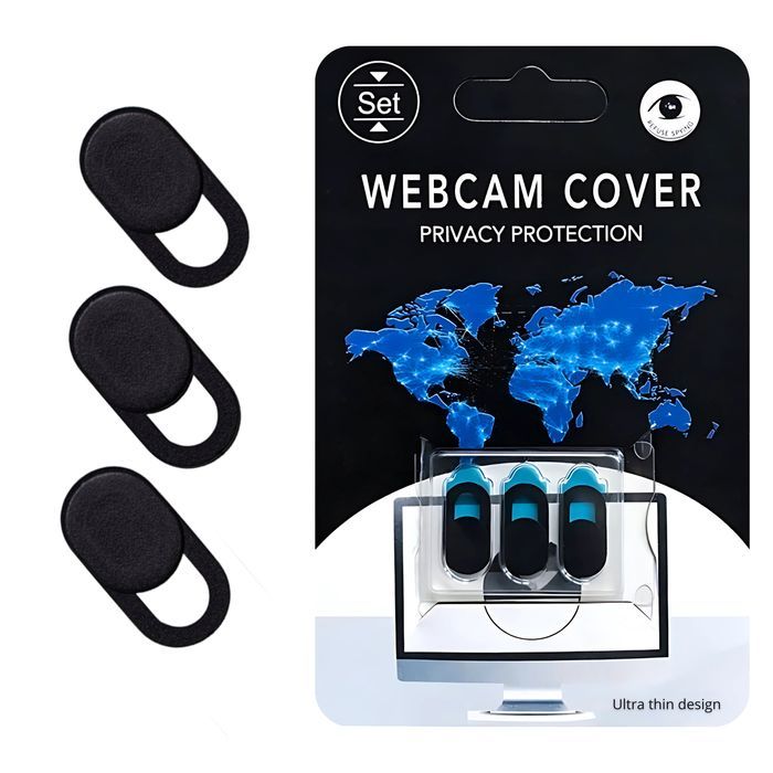 Zaślepka na kamerę do laptopa Webcam Cover Privacy Protection 3-pak