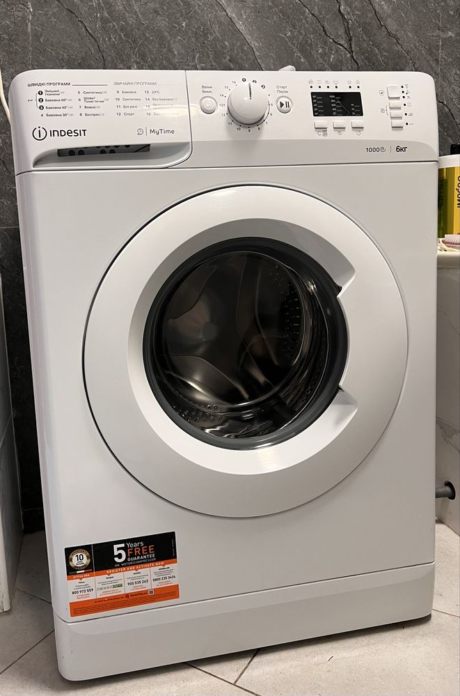 Пральна машина INDESIT 6 кг