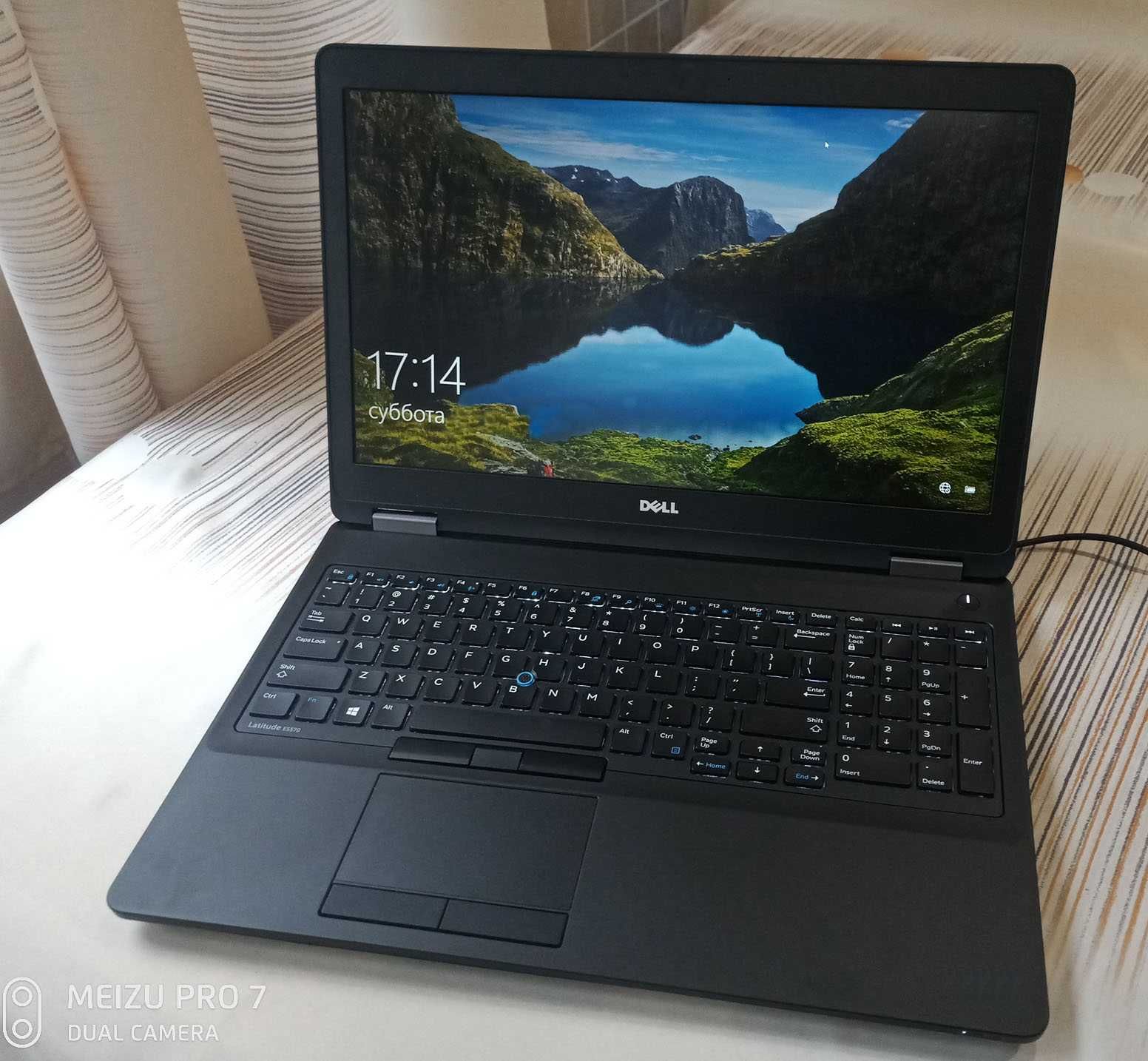 Ноутбук Dell Latitude E5570 FullFd RGB IPS 15,6"/i7/8Gb/SSD256Gb
