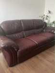 Sofa i fotele skorzane funkcja spania i relax