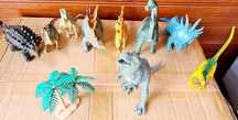 Familia de Dinossauros em excelente estado