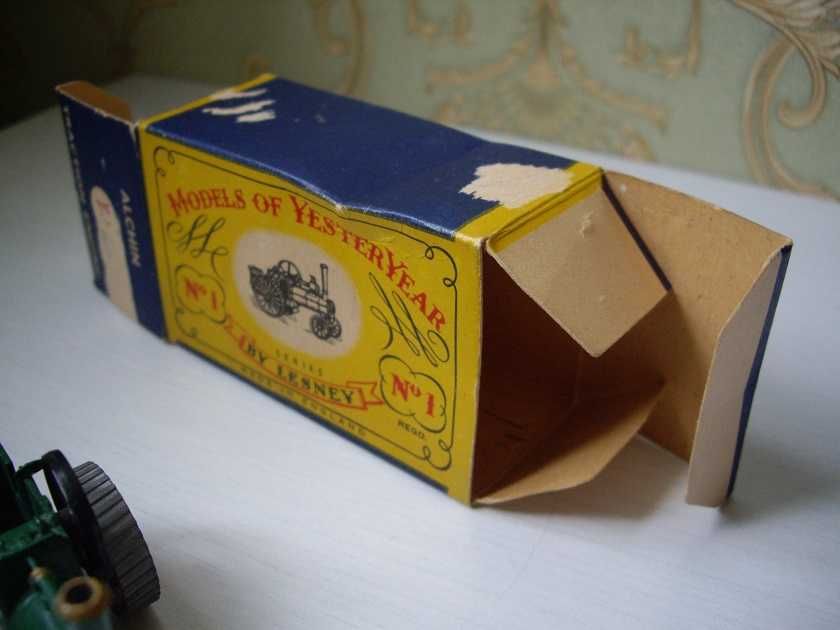 Matchbox Model of Yesteryear ALLCHIN Traction Engine UNIKAT