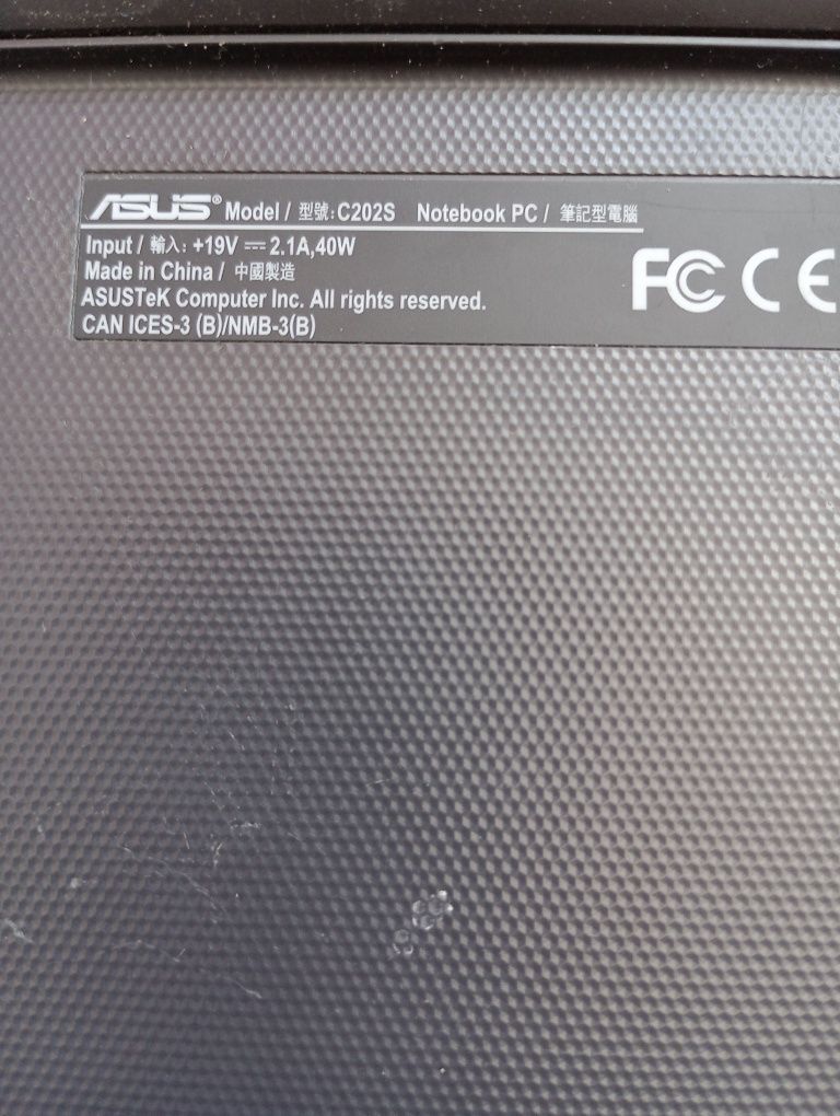 Laptop NOTEBOOK, zestaw 6 sztuk, ASUS C202S.