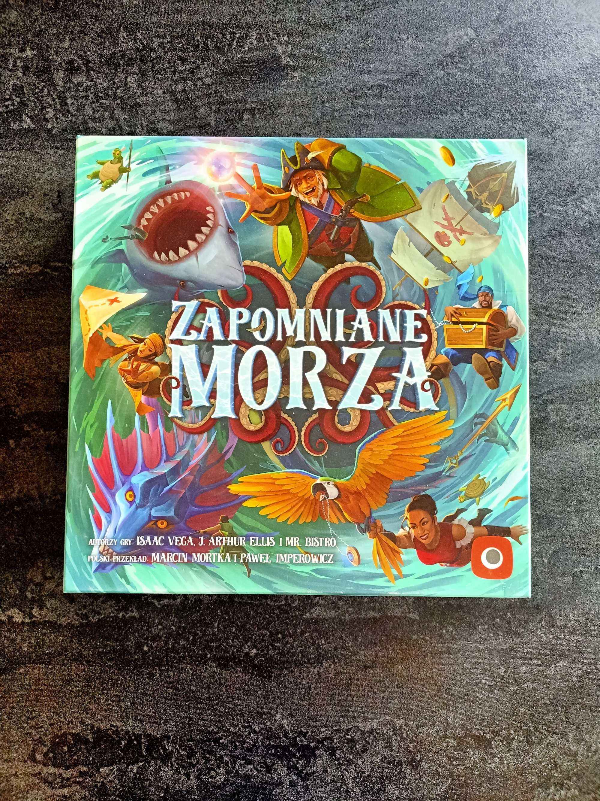 ZAPOMNIANE MORZA | gra planszowa