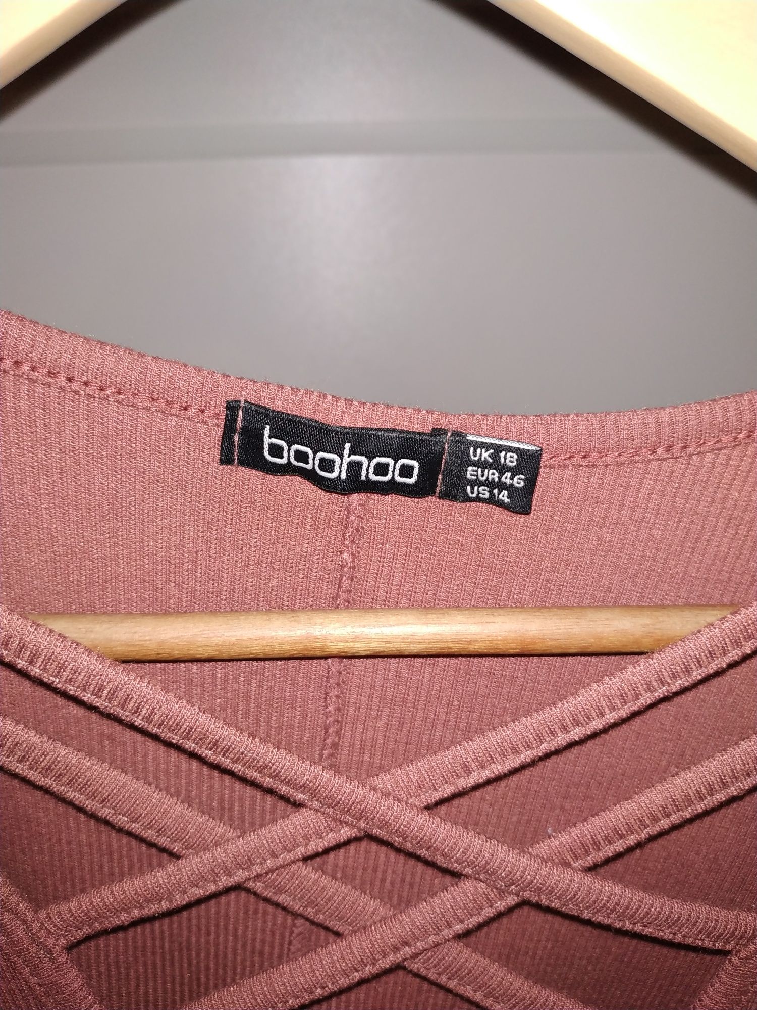 сукня коричнева boohoo