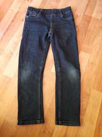 (48) spodnie jeans chłopięce 134