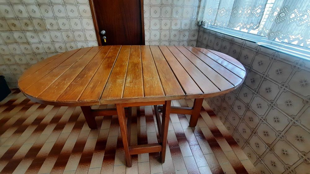 Mesa madeira Dobrável