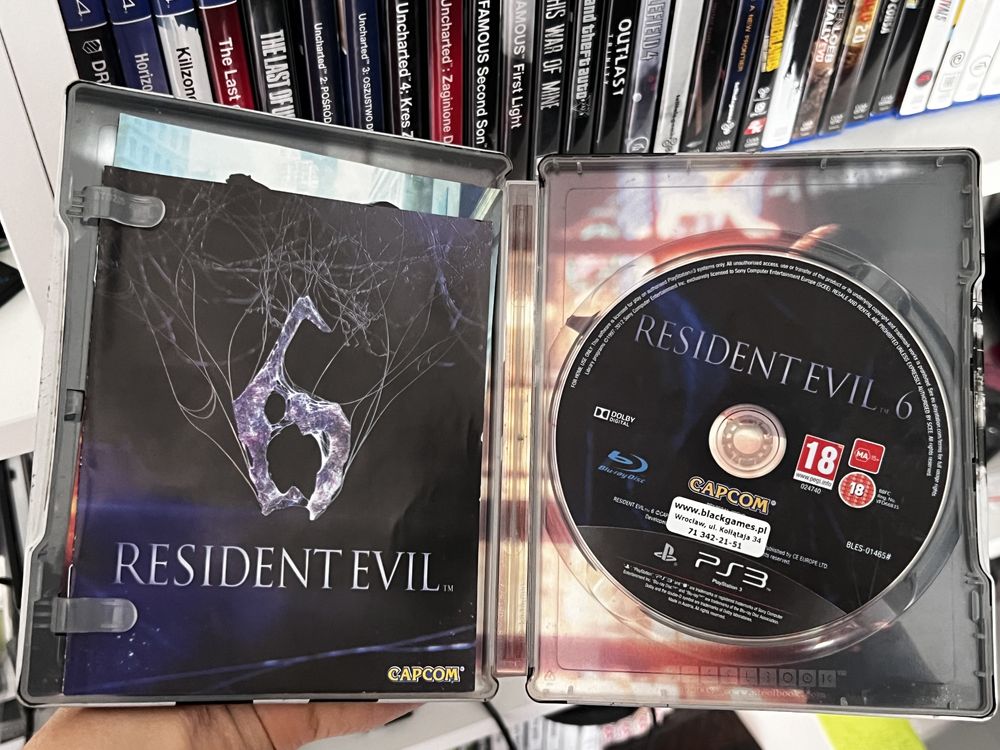 Resident Evil 6 PS3 Steelbook Limited Edition