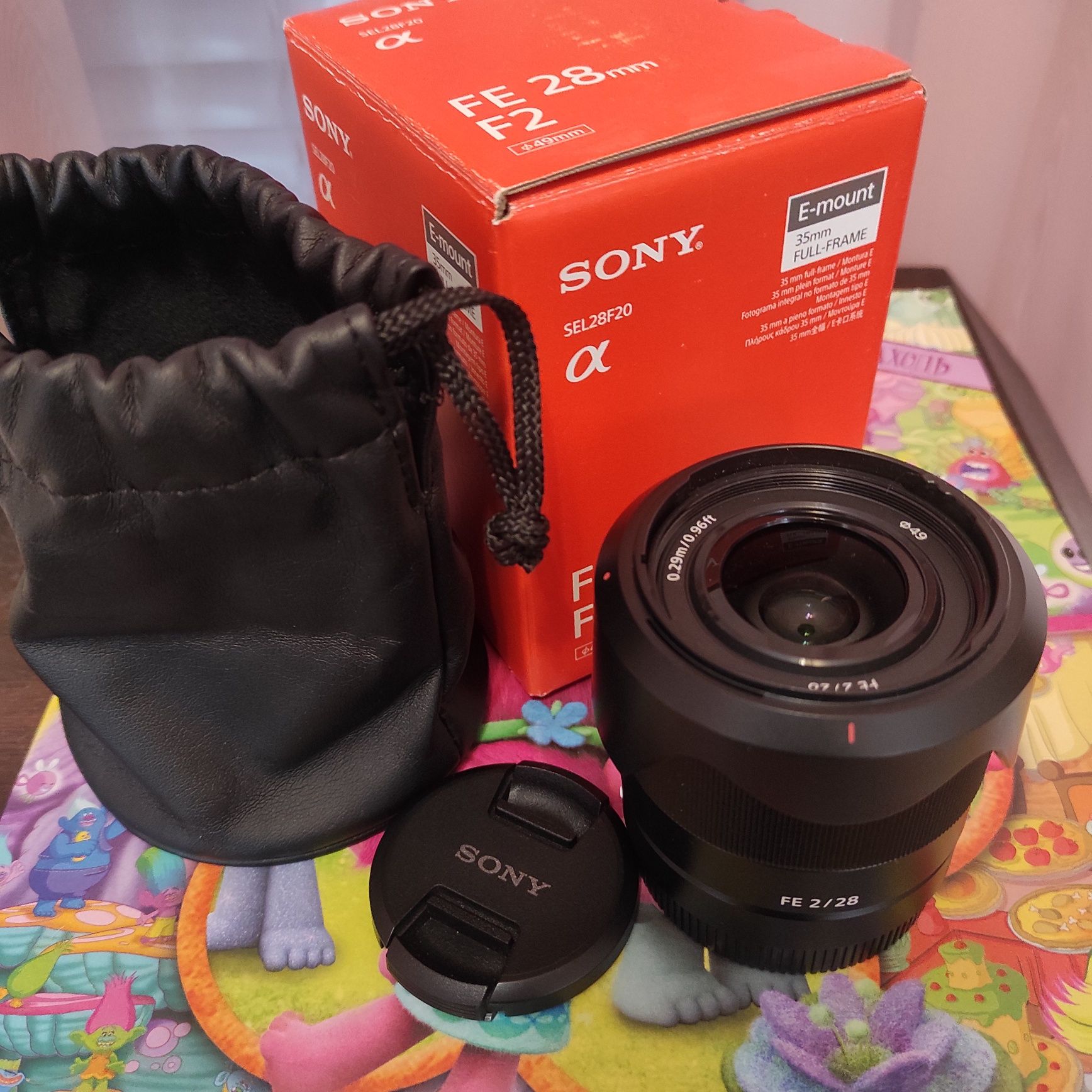 Sony fe 28 f2 об'єктив