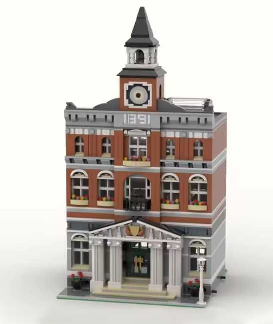 Колекційний Конструктор «Стара Ратуша» сумісний з Lego 2766 деталі