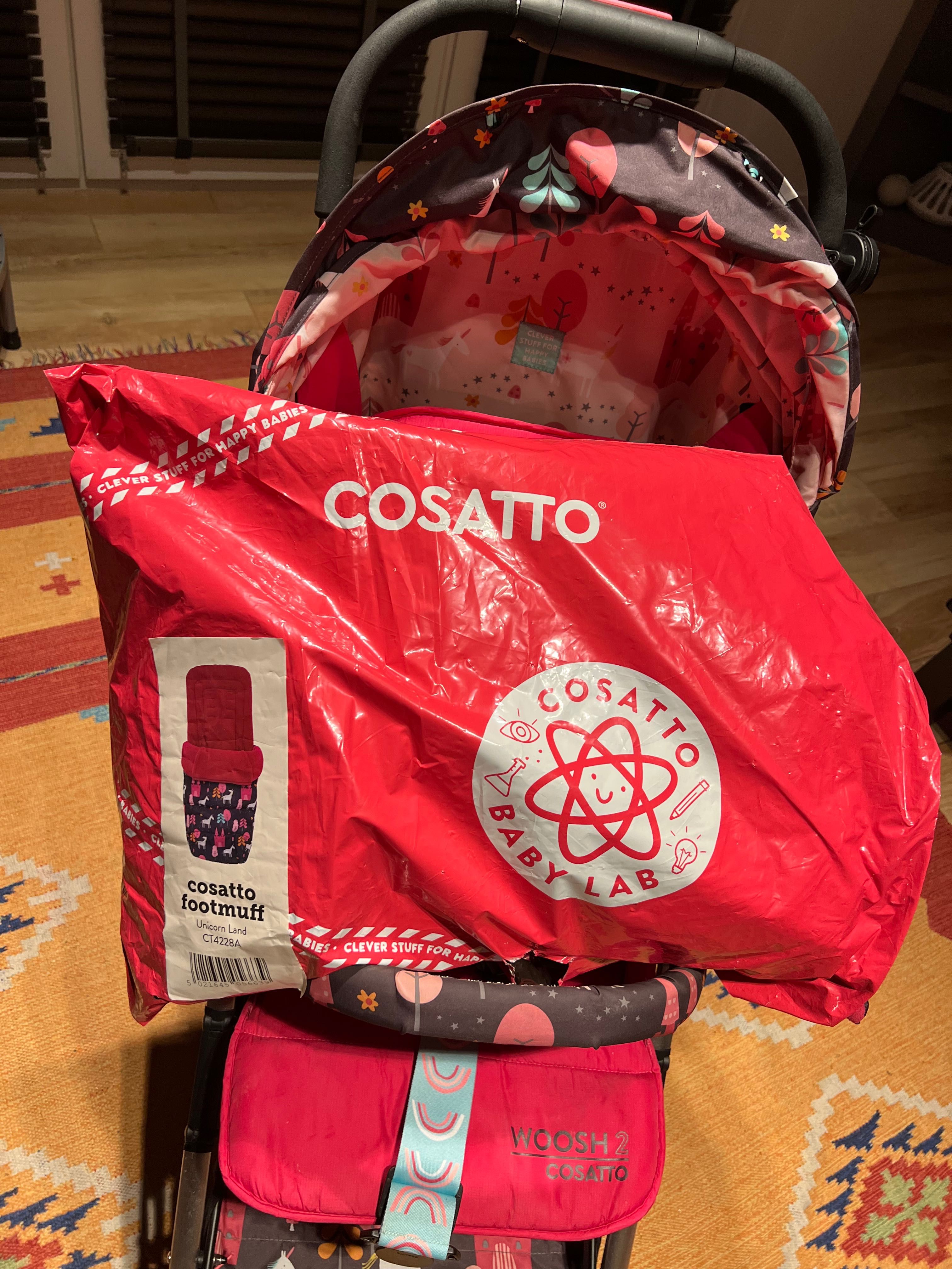 Cosatto Woosh2 wózek Spacerówka- śpiworek na zimę SAM Śpiworek !!!
