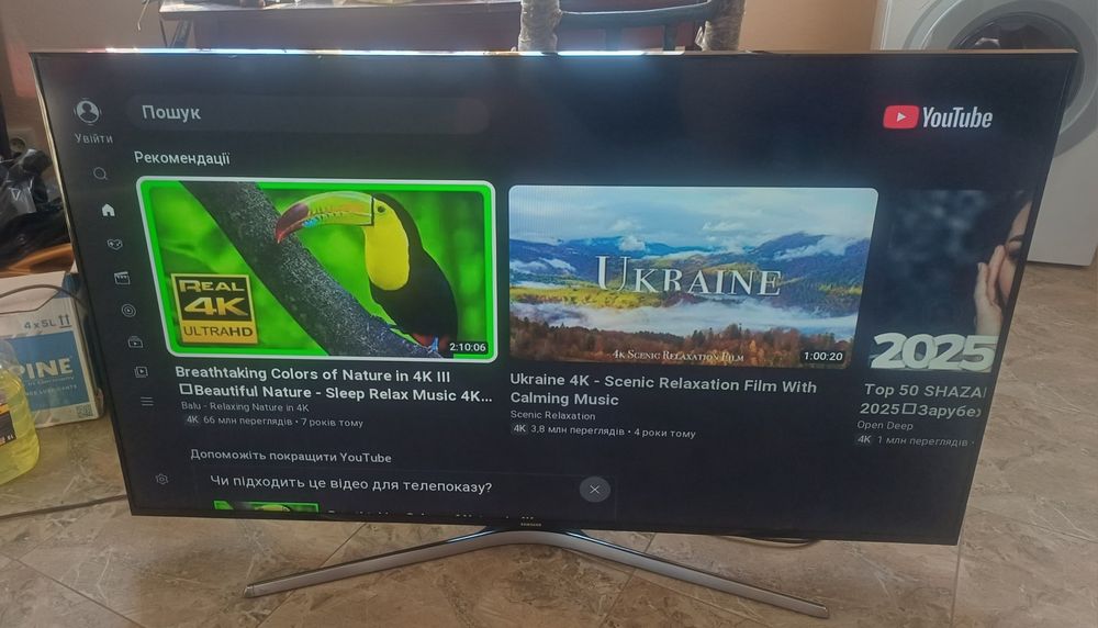 Самсунг Samsung Smart TV Wi-Fi UE55H6290 телевізор 55 дюймів