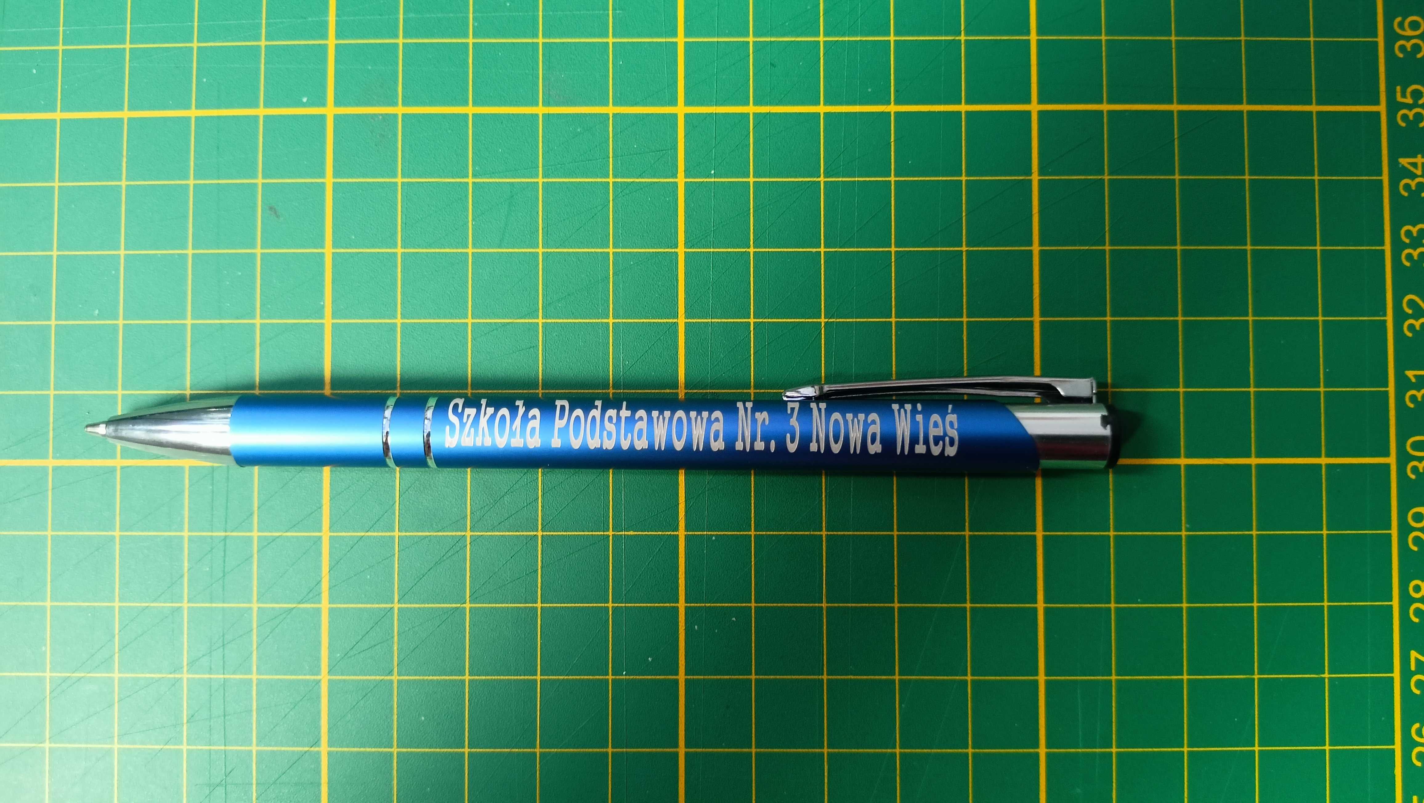 Długopisy grawer typu Cosmo metalowe, personalizowane 5 szt.
