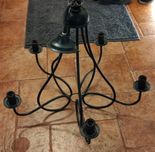 Lampa żyrandol świecznikówy