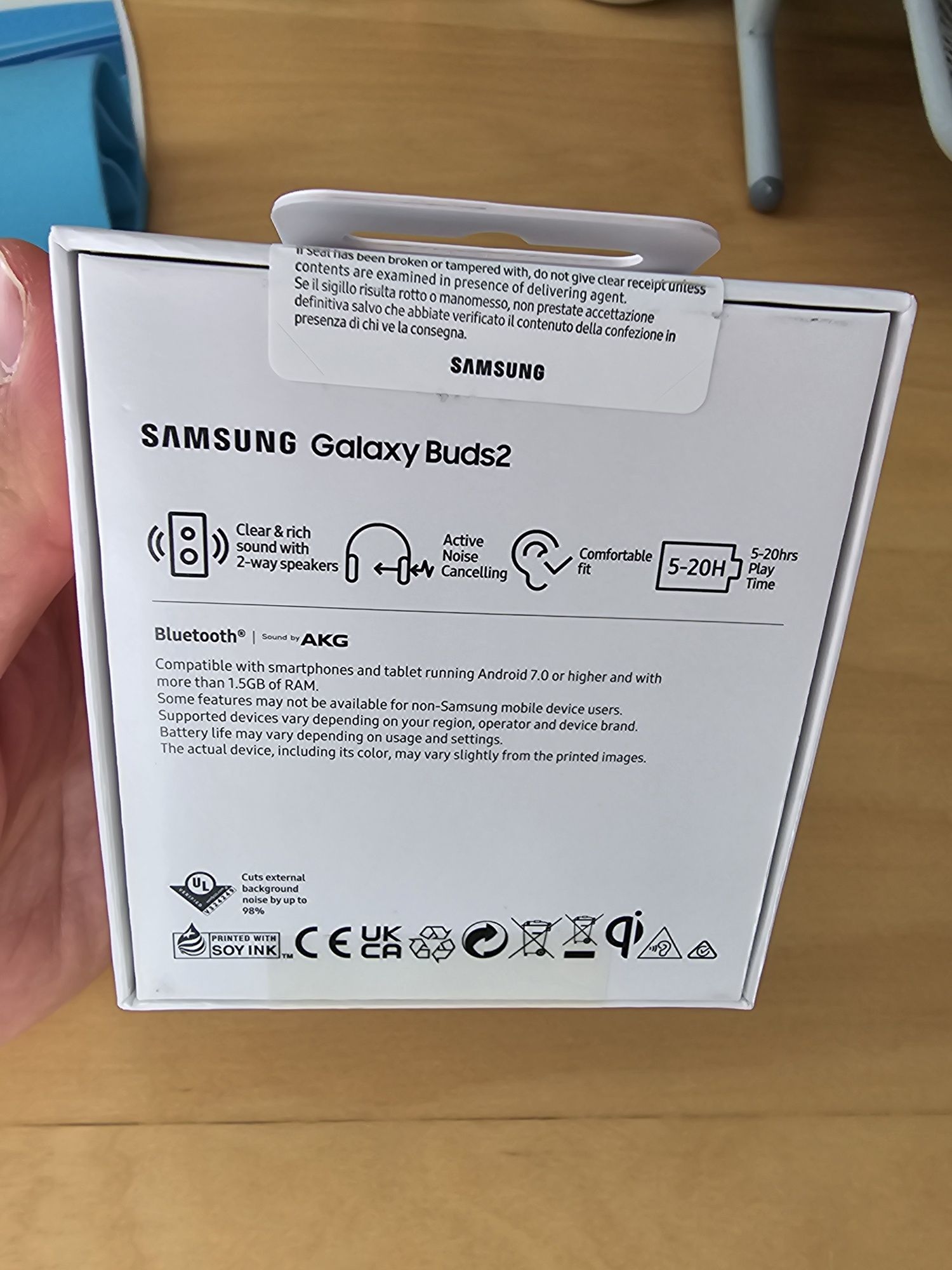 Galaxy buds 2, nowe gwarancja grafitowe