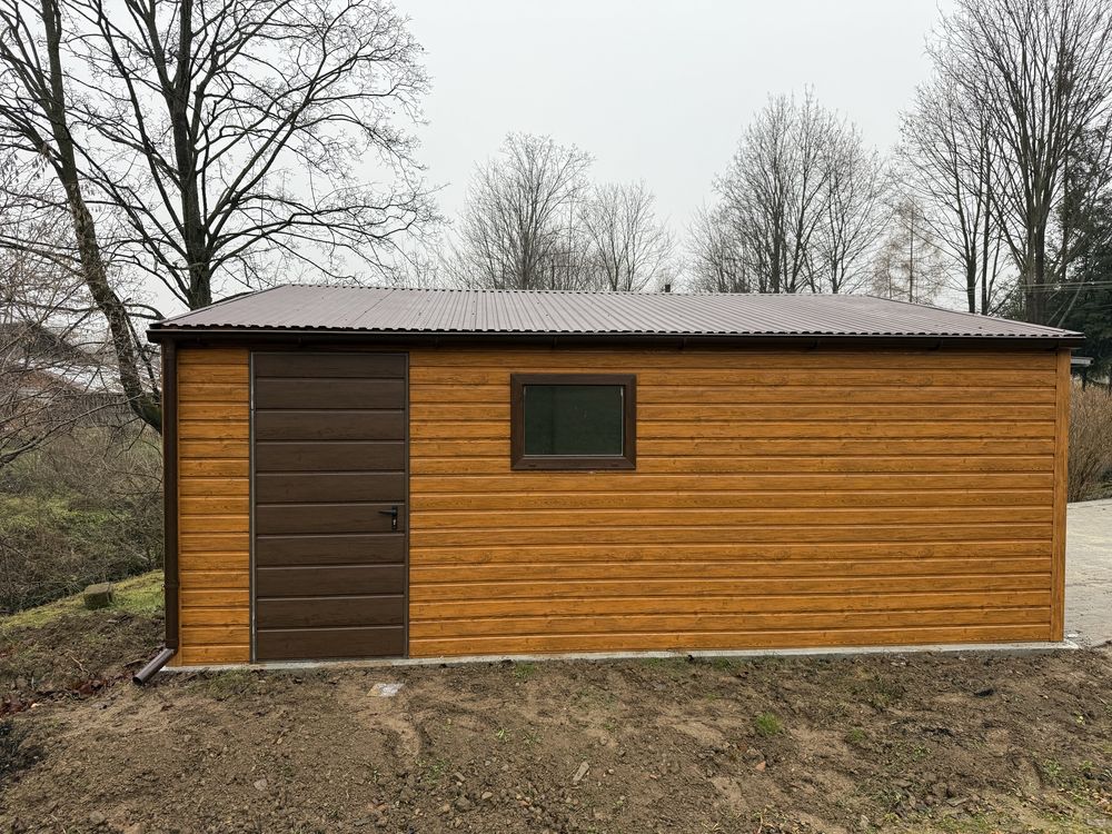 Garaż blaszany profil zamkniety 3x5,3x6,4x5,4x6,5x5,5x6,6x6,6x7,7x6,