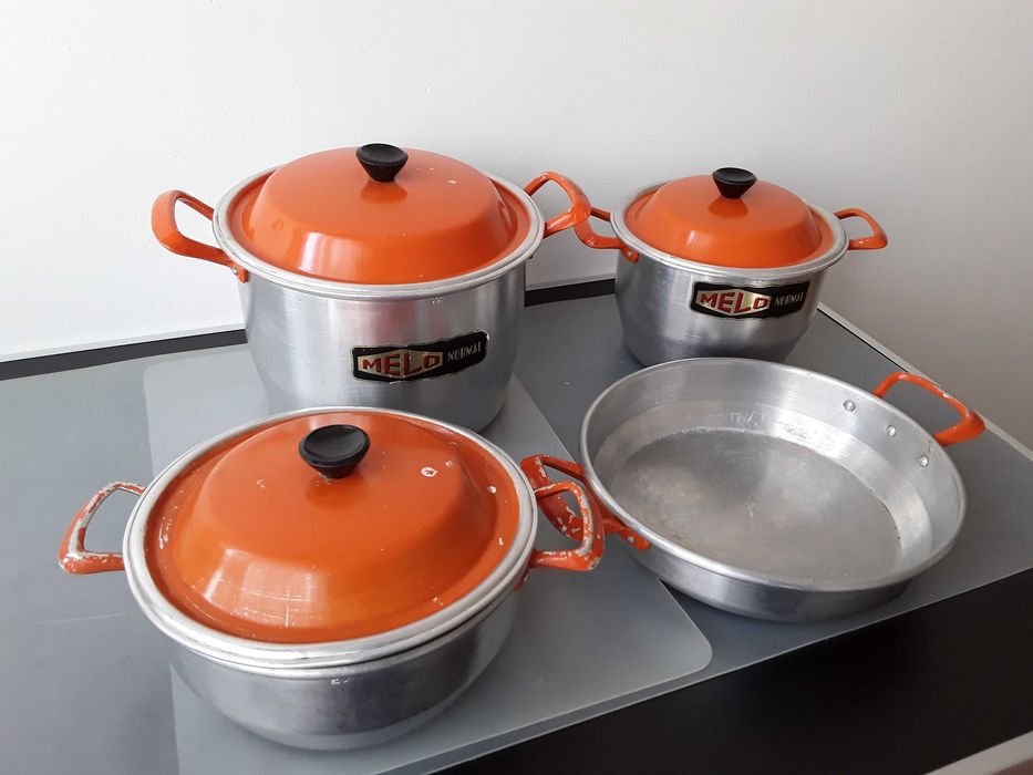 Panelas de alumínio